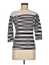 J.Crew Stripes Ivory Sweatshirt Size M - photo 1