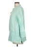 Talbots 100% Polyester Green 3/4 Sleeve Blouse Size L - photo 5