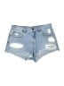 Billabong 100% Cotton Blue Denim Shorts Size 28 waist - photo 1