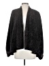 Connected Apparel 100% Polyester Black Cardigan Size S - photo 1