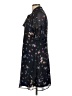 DKNY 100% Polyester Black Casual Dress Size 10 - photo 5