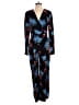 Diane von Furstenberg Blue Jumpsuit Size P (petite) - photo 1
