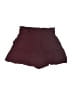 Vanilla Star 100% Rayon Hearts Burgundy Shorts Size S - photo 2