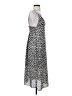 Dress Forum 100% Polyester Animal Print Silver Cocktail Dress Size S - photo 4