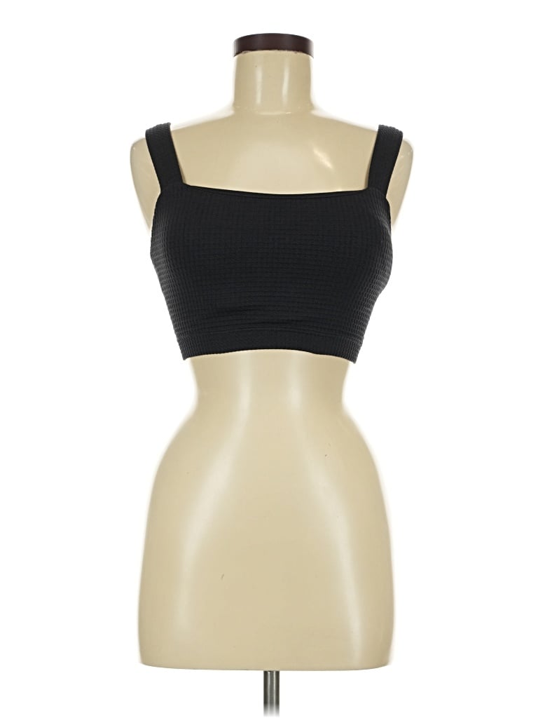 Pre-owned All In Motion Tube Top Black Strapless Neckline Tops