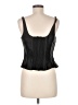 Amanda Uprichard 100% Polyester Black Sleeveless Top Size M - photo 2