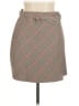 H&M Argyle Brown Casual Skirt Size 8 - photo 1