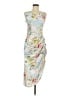 Cider Floral Blue Cocktail Dress Size M - photo 1