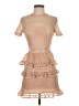 Aqua 100% Polyester Tan Cocktail Dress Size XS - photo 1