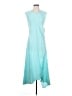 DKNY Teal Blue Casual Dress Size 4 - photo 1
