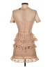 Aqua 100% Polyester Tan Cocktail Dress Size XS - photo 2