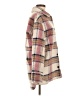 Zara Plaid Ivory Coat Size S - photo 4