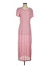 Sacred Threads Hearts Pink Casual Dress Size S - photo 1