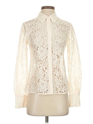 L'agence Long Sleeve Blouse - front