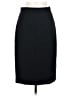 Theory 100% Cupro Solid Black Formal Skirt Size 6 - photo 1