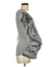 Maternity Gray Short Sleeve Top Size M - photo 4