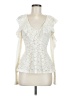 BCBGMAXAZRIA Ivory Sleeveless Top Size M - photo 1