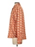 Ann Taylor 100% Polyester Graphic Orange Long Sleeve Blouse Size S - photo 5