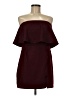 Lulus Solid Burgundy Cocktail Dress Size M - photo 1