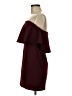 Lulus Solid Burgundy Cocktail Dress Size M - photo 5