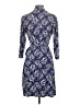 Laundry by Design Print Blue Casual Dress Size XS - photo 2