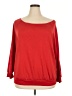 Unbranded 100% Polyester Red 3/4 Sleeve Top Size 2X - photo 1