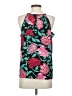 Elle 100% Polyester Teal Sleeveless Blouse Size S - photo 2