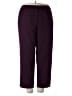 Bend Over 100% Polyester Solid Purple Casual Pants Size 30 waist - photo 1