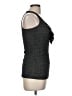 Ella Moss 100% Rayon Gray Sleeveless Top Size M - photo 4