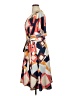 Hutch 100% Polyester Print Tan Casual Dress Size 1X - photo 5
