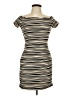 Brat Star Stripes Tan Casual Dress Size L - photo 1