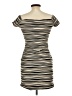 Brat Star Stripes Tan Casual Dress Size L - photo 2
