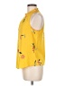 Daniel Rainn 100% Polyester Yellow Sleeveless Blouse Size 8 - photo 5