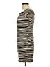Brat Star Stripes Tan Casual Dress Size L - photo 5