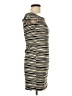 Brat Star Stripes Tan Casual Dress Size L - photo 4