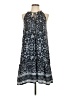Max Studio 100% Polyester Paisley Blue Casual Dress Size S - photo 1