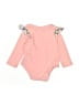 Unbranded Graphic Pink Long Sleeve Onesie Size 3-6 mo - photo 2