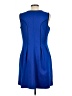 Apt. 9 Solid Blue Cocktail Dress Size L - photo 2
