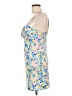 wild meadow Floral Blue Cocktail Dress Size L - photo 5