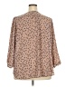 Unbranded Tan 3/4 Sleeve Blouse Size 5X (estimated) - photo 2