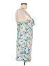 wild meadow Floral Blue Cocktail Dress Size L - photo 4