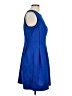 Apt. 9 Solid Blue Cocktail Dress Size L - photo 4