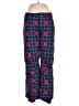 Burton 100% Polyester Plaid Blue Purple Casual Pants Size S - photo 1