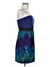 Lush Blue Cocktail Dress Size M - photo 4