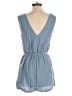 Shein 100% Cotton Solid Blue Romper Size 4 - photo 2
