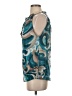 Chufy Floral Tropical Teal Sleeveless Blouse Size XS - photo 5