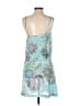 Assorted Brands 100% Polyester Paisley Blue Casual Dress Size S - photo 2