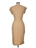 Unbranded Solid Tan Casual Dress Size M - photo 2