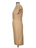 Unbranded Solid Tan Casual Dress Size M - photo 5