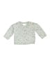 Little Planet 100% Cotton Teal Gray Pullover Sweater 6-9 MO / 9 MO - photo 1